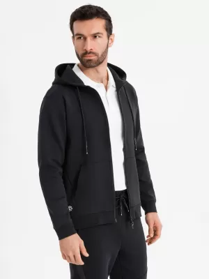 Férfi pulóver OMBRE OM-SSZP-0213 FEKETE