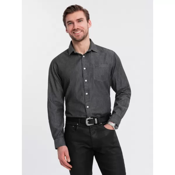  Ing OMBRE OM-SHDS-0181 FEKETE 