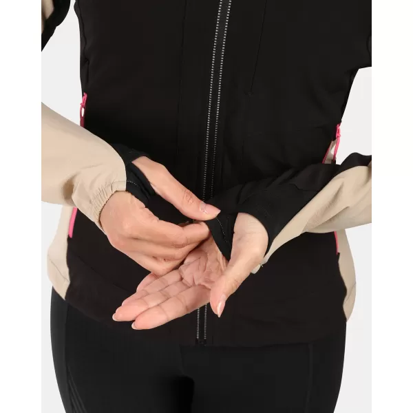  Női softshell dzseki KILPI BALEO-W YL0125KI BÉZS 