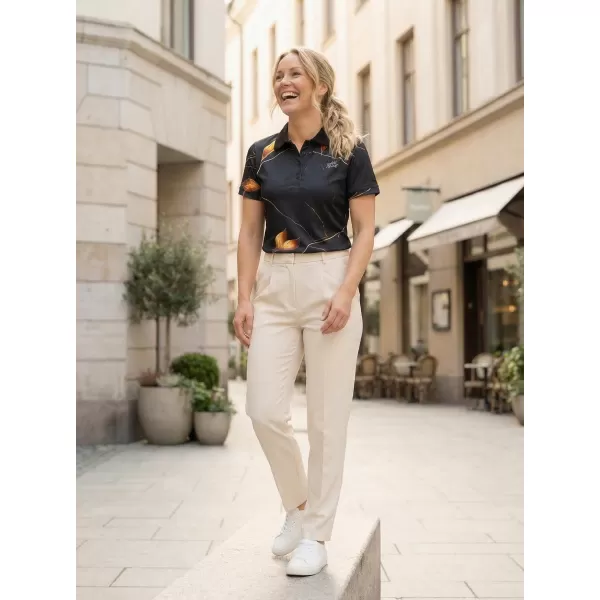  Női funkcionális T -piró prémium gallérral ALTISPORT VOJ/ALW097TR05 ARANY LEVELEK 