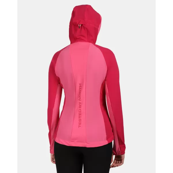  Női softshell dzseki KILPI BALEO-W YL0125KI RÓZSASZÍN 