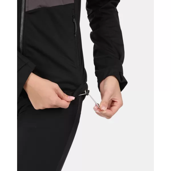  Női softshell dzseki KILPI BELTRA-W YL0110KI FEKETE 