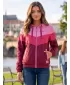 Női kabát ALTISPORT EDNA BURGUNDIA