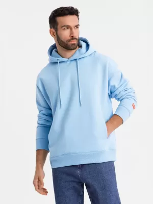 Férfi pulóver OMBRE OU-SNBC-0105 KÉK