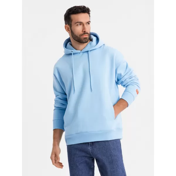  Férfi pulóver OMBRE OU-SNBC-0105 KÉK 
