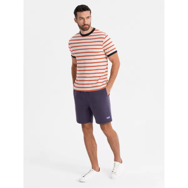  Férfi rövidnadrág OMBRE OU-SRBC-0101 LILA 