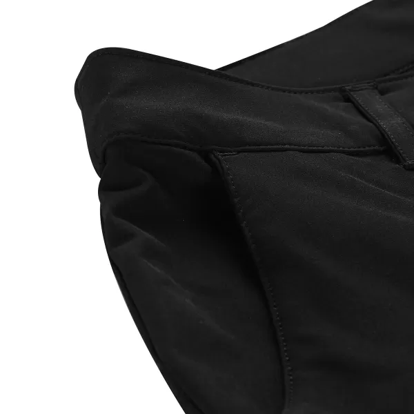  Női softshell rövidnadrág ALPINE PRO BAKA FEKETE 