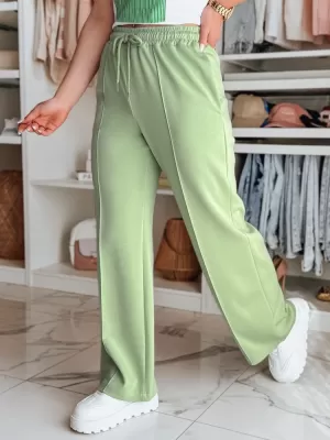 Hölgyek nadrágja DSTREET DRESSANIK UY2698 ZÖLD
