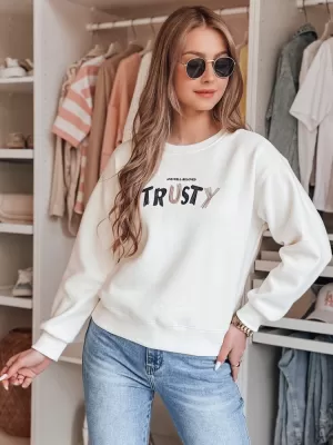 Női pulóver DSTREET SOFTRUS BY1411 FEHÉR