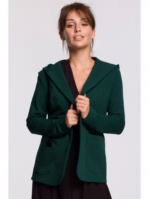 Női kabát BEWEAR B180 SÖTÉTZÖLD