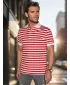 Mens t -phirt gallérral DSTREET PX0643 FEHÉR