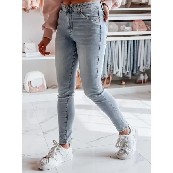  Hölgyek nadrágja DSTREET ZIPSKINS UY2385 VILÁGOSKÉK 