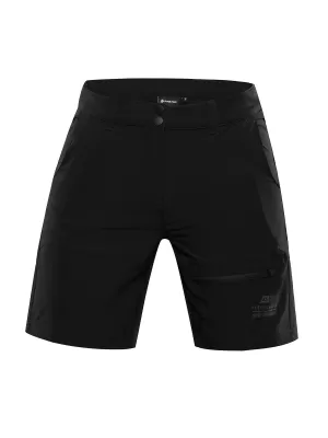 Női softshell rövidnadrág ALPINE PRO BAKA FEKETE