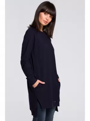 Női pulóver BEWEAR B101 SÖTÉTKÉK