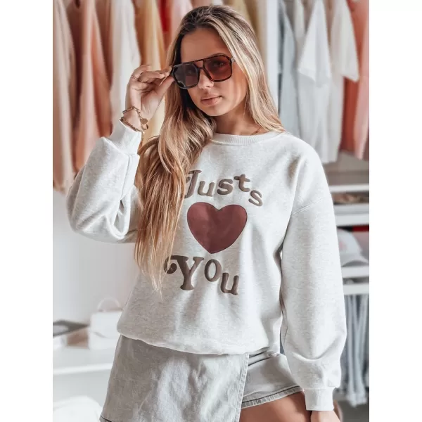  Női pulóver DSTREET FEELME BY1475 VILÁGOSSZÜRKE 