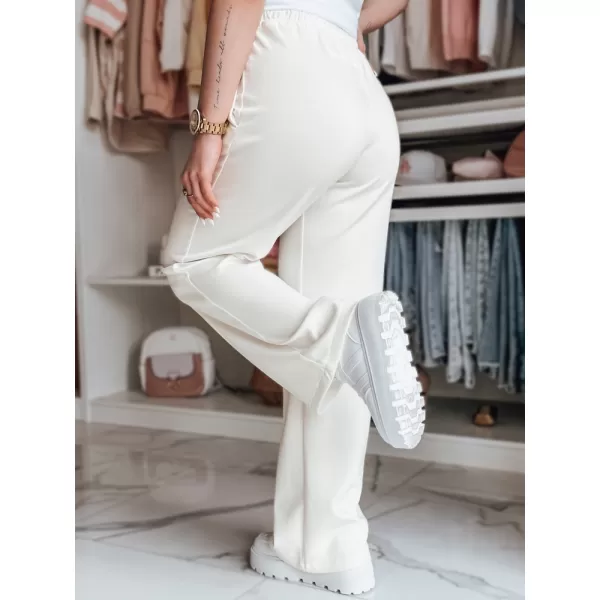  Hölgyek nadrágja DSTREET DRESSANIK UY2703 FEHÉR 