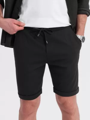 Rövidnadrág OMBRE OM-SRCS-0170 FEKETE