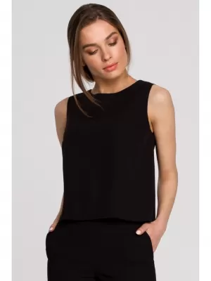 Női blúz STYLOVE S257 FEKETE