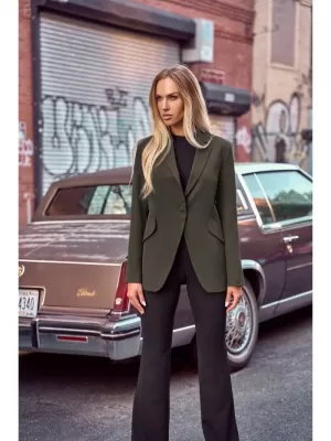 Női kabát MOE M701 KHAKI