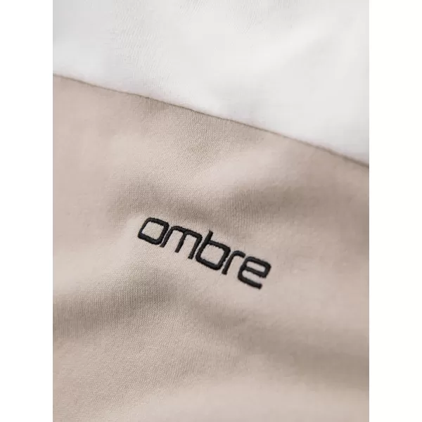  Férfi pulóver OMBRE OM-SSNZ-0225 FEHÉR 