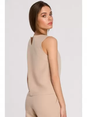 Női blúz STYLOVE S257 BÉZS
