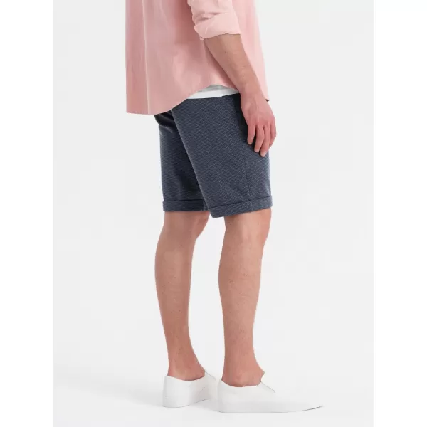  Rövidnadrág OMBRE OM-SRCS-0177 SÖTÉTKÉK 
