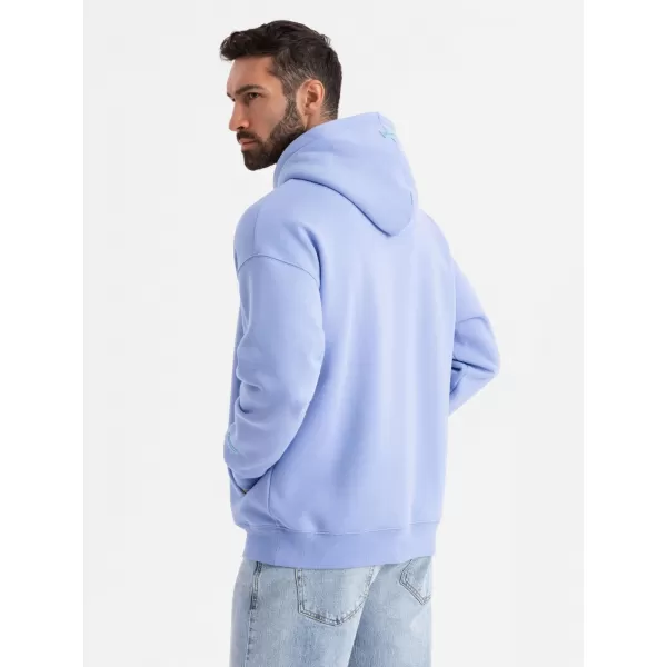  Férfi pulóver OMBRE OU-SNBC-0105 LEVENDULA 