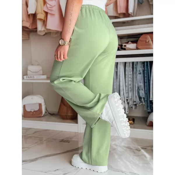  Hölgyek nadrágja DSTREET DRESSANIK UY2698 ZÖLD 