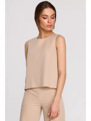 Női blúz STYLOVE S257 BÉZS