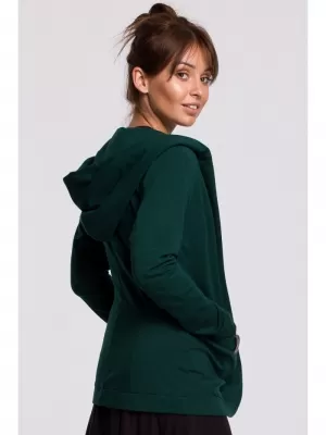 Női kabát BEWEAR B180 SÖTÉTZÖLD