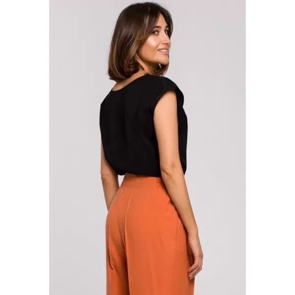  Női blúz STYLOVE S206 FEKETE 
