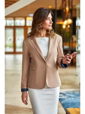 Női kabát STYLOVE S154 BÉZS