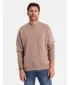Férfi pulóver OMBRE OU-SNBC-0104 BARNA