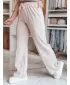 Hölgyek nadrágja DSTREET DRESSANIK UY2702 BÉZS
