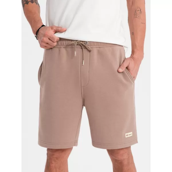  Férfi rövidnadrág OMBRE OU-SRBC-0101 BARNA 