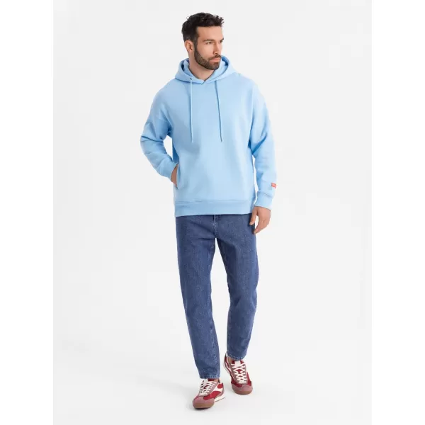  Férfi pulóver OMBRE OU-SNBC-0105 KÉK 
