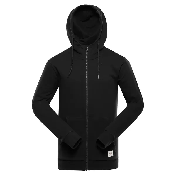  Férfi pulóver ALPINE PRO LOKK FEKETE 