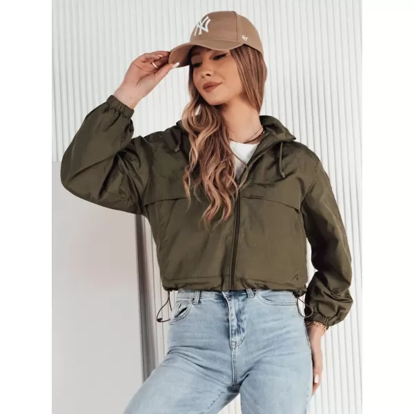  Női kabát DSTREET GRAUS TY4223 ZÖLD 