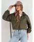Női kabát DSTREET GRAUS TY4223 ZÖLD