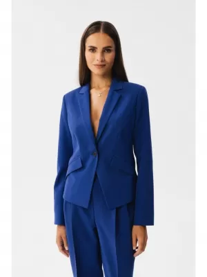 Női kabát STYLOVE S353 KIRÁLYKÉK