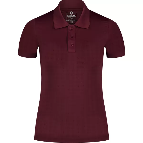  Női funkcionális ing NORDBLANC BEAUTIFUL NBSLF8033 BURGUNDIA 