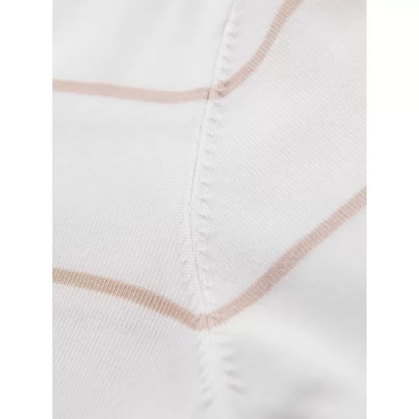  Mens t -phirt gallérral OMBRE OM-POLS-0146 FEHÉR ÉS BÉZS 
