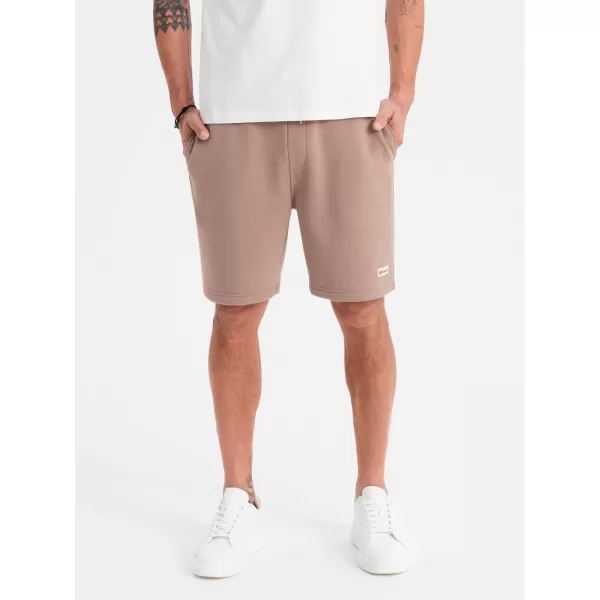  Férfi rövidnadrág OMBRE OU-SRBC-0101 BARNA 