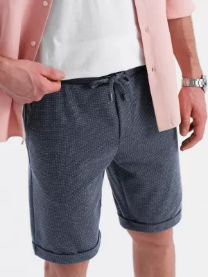 Rövidnadrág OMBRE OM-SRCS-0177 SÖTÉTKÉK