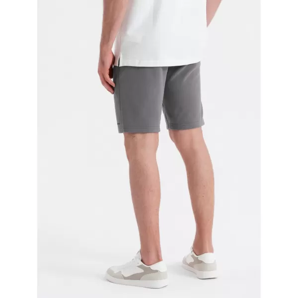  Rövidnadrág OMBRE OM-SRSK-0138 SZÜRKE 