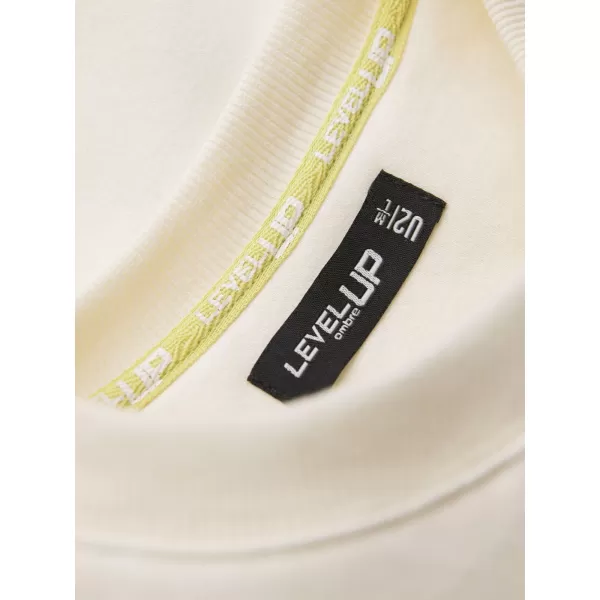  Férfi pulóver OMBRE OU-SNBC-0104 KRÉM 
