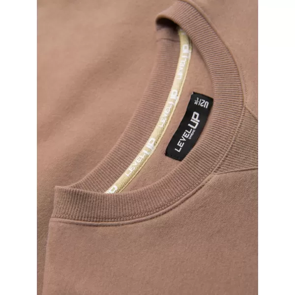  Férfi pulóver OMBRE OU-SNBC-0104 BARNA 
