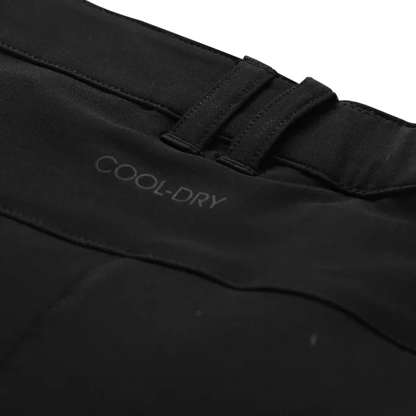  Női softshell rövidnadrág ALPINE PRO BAKA FEKETE 