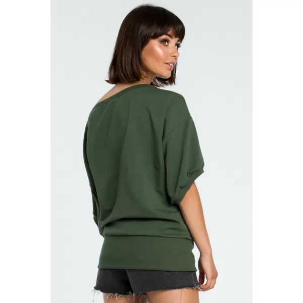  Női blúz BEWEAR B079 KATONAI ZÖLD 