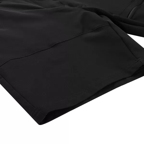  Női softshell rövidnadrág ALPINE PRO BAKA FEKETE 